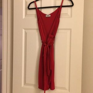 Moschino red mini dress for Valentine’s Day!